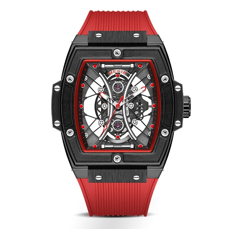 Men's Fashion Trend Silicone Strap Sports Watch